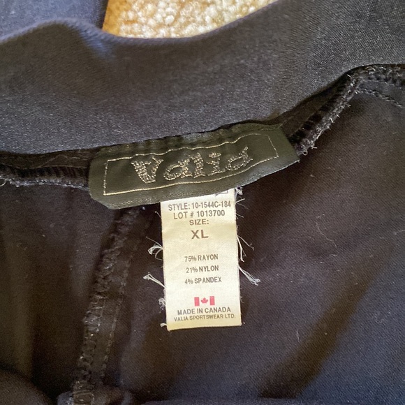 Valia women’s dress pants size extra large color black - Picture 4 of 5